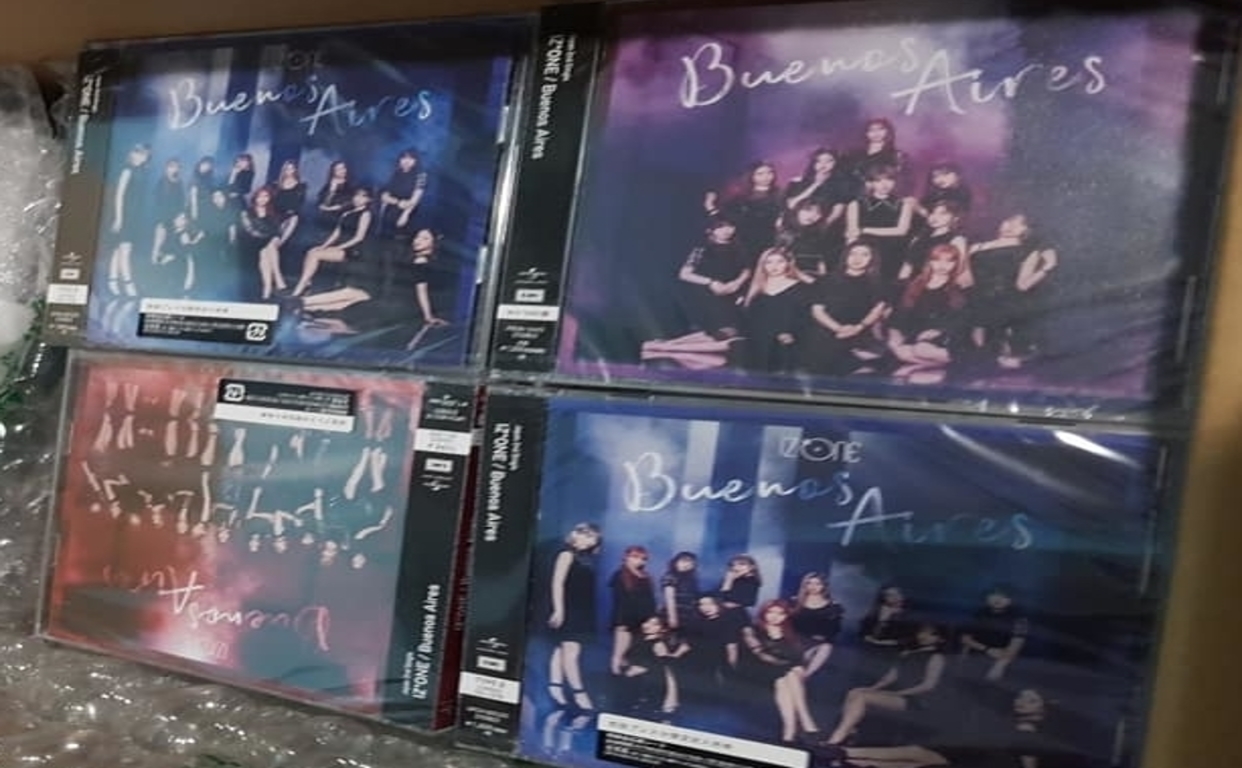 【Unboxing】Transbang is one of the best services I have used to get my IZ*ONE Buenos Aires albums!