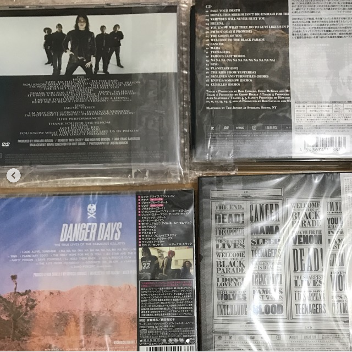 【推薦】My Chemical Romance CD 入手！轉送幫日本轉運服務94讚